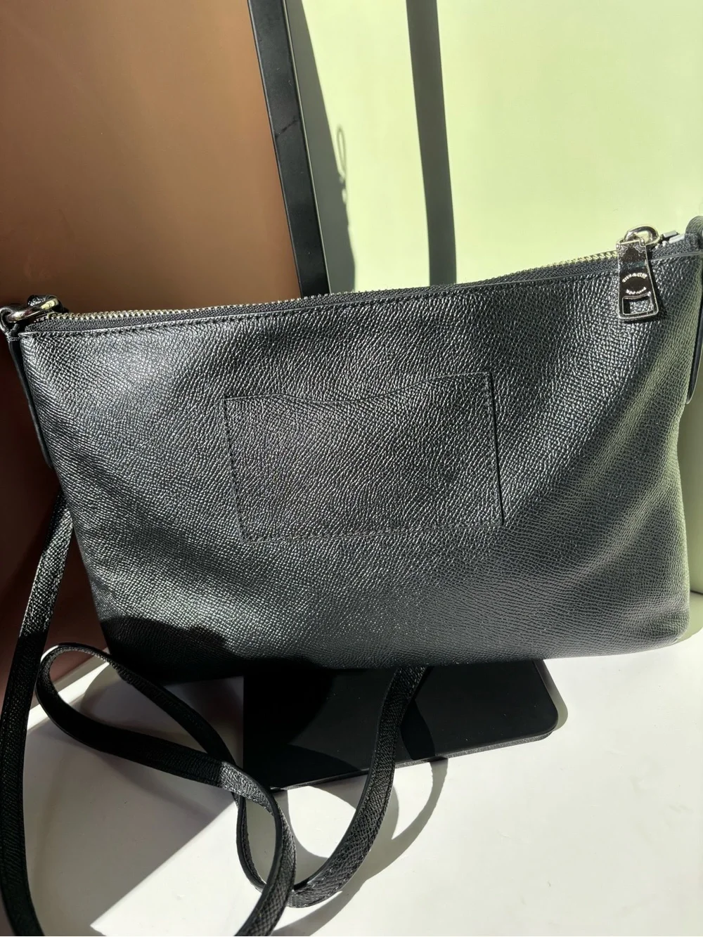 COACH East West Leather Crossbody, Style F22251 w/Hangtag
